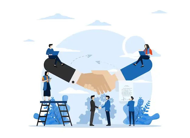 business-cooperation-partnership-concept-vector-illustration-with-characters-shaking-hands_675567-1995